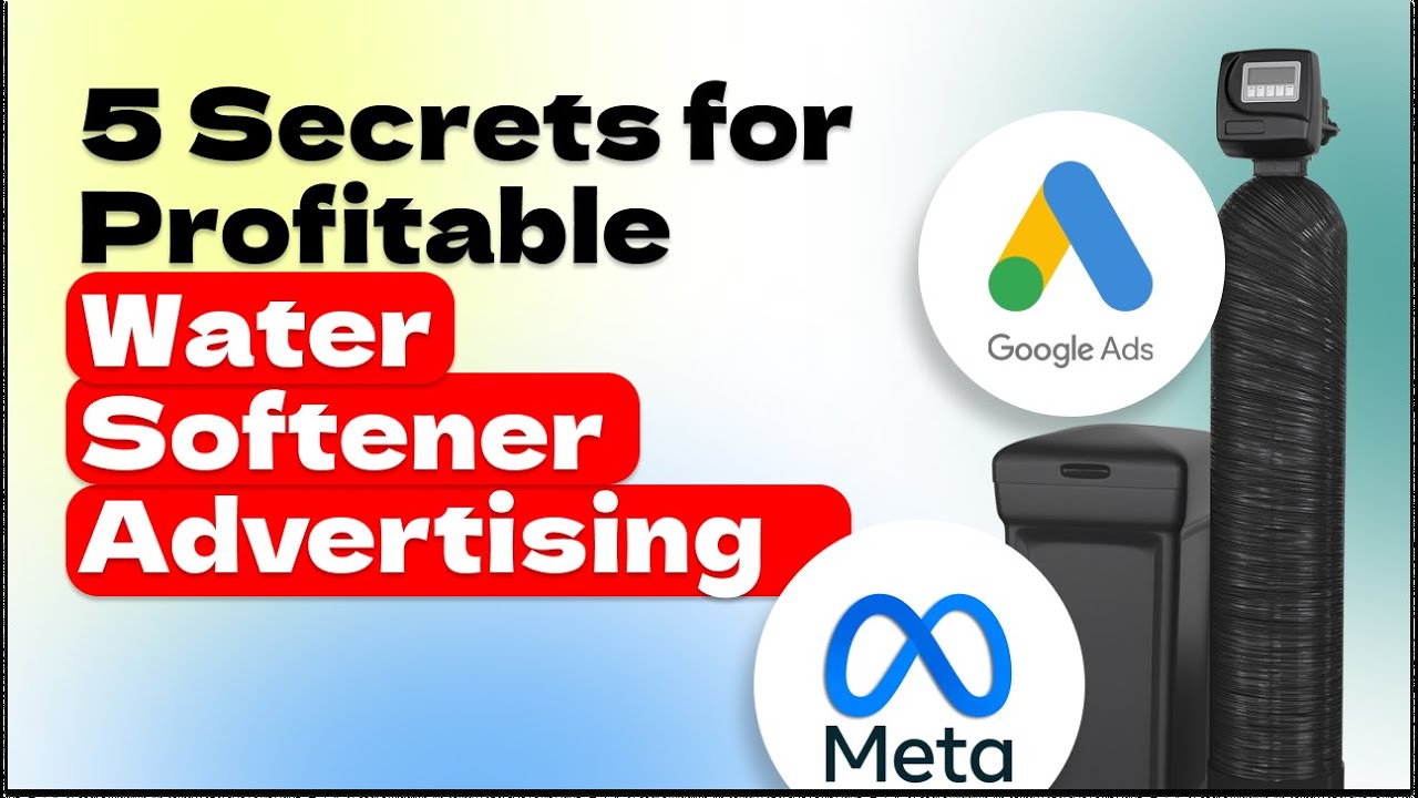 5 Secrets to Water Treatment System Sales with Social Media Ads