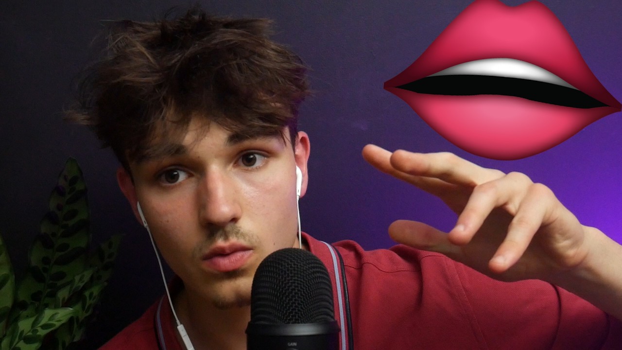 Visual + Mouth Sounds ASMR (hand movements)