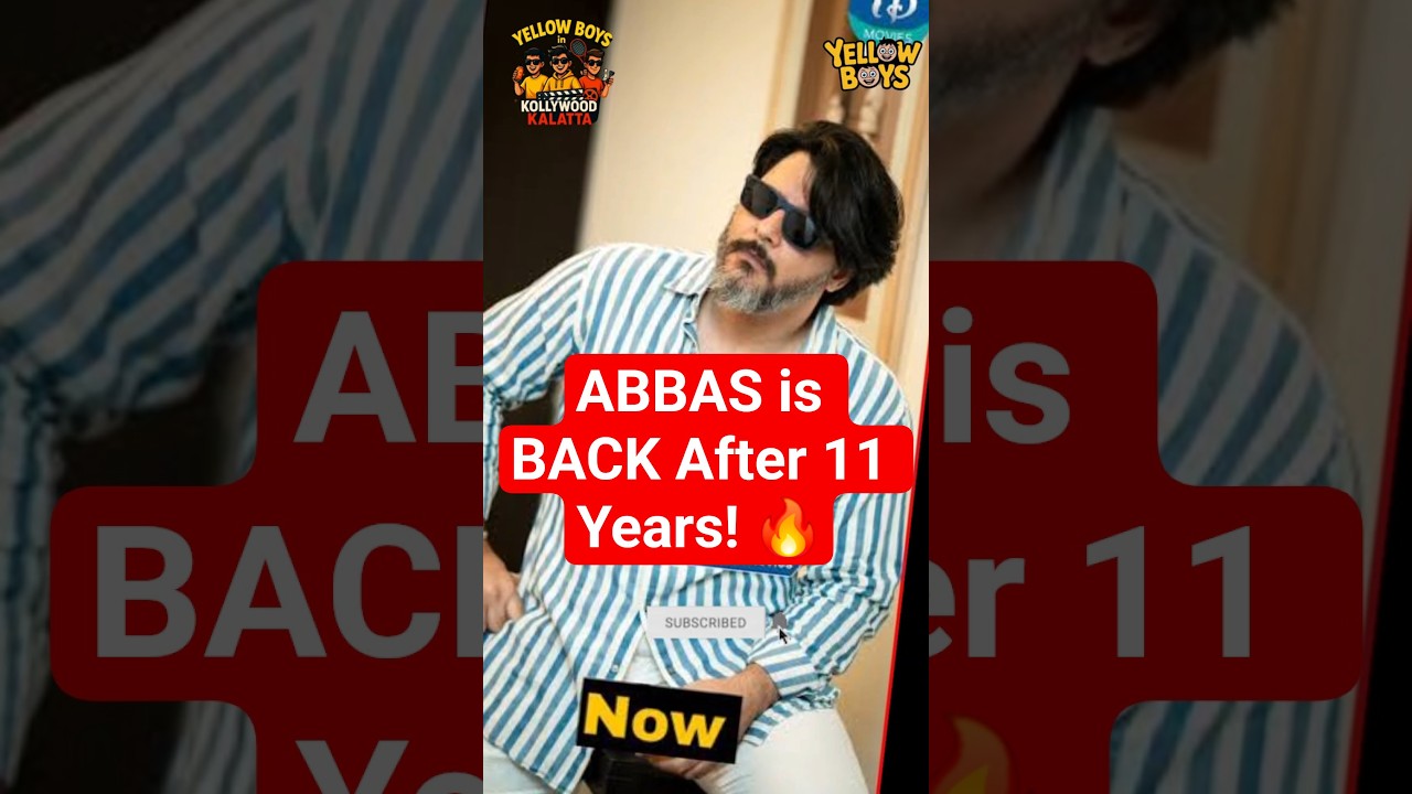 Abbas is Back After 11 Years! 🔥 | அப்பாஸ் ரீ என்ட்ரி பட பூஜை வைரல்! 🎬