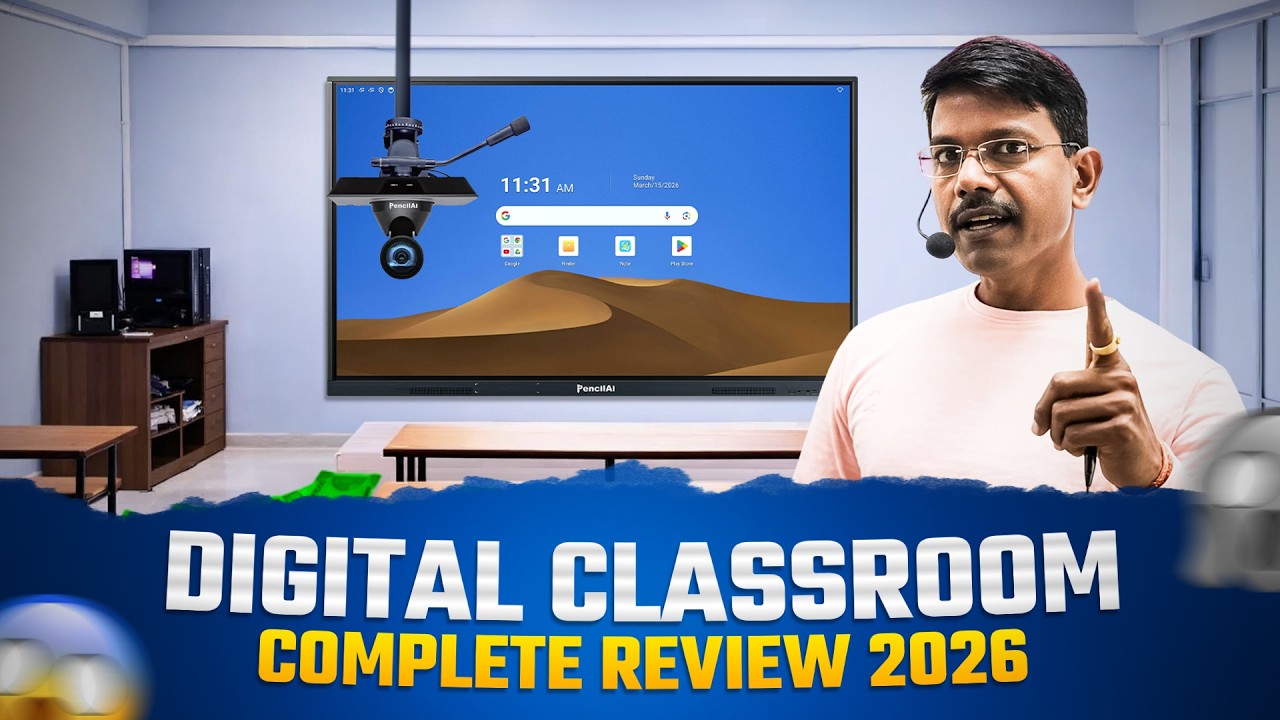 PencilAi Digital Board Full Studio Setup 2026 | Online Digital Classroom Setup Experience