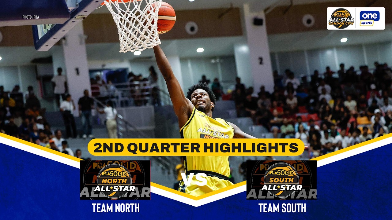TEAM NORTH vs. TEAM SOUTH | 2ND QUARTER HIGHLIGHTS | 2026 PBA ALL-STAR GAME