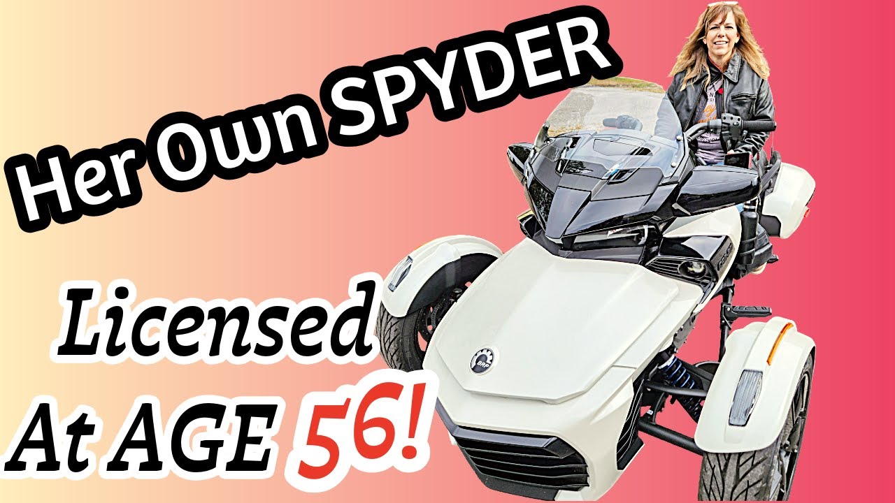 Она хотела собственный SPYDER в 56 лет❗🤗 Познакомьтесь с Трейси и посмотрите на ее модификации Ca...