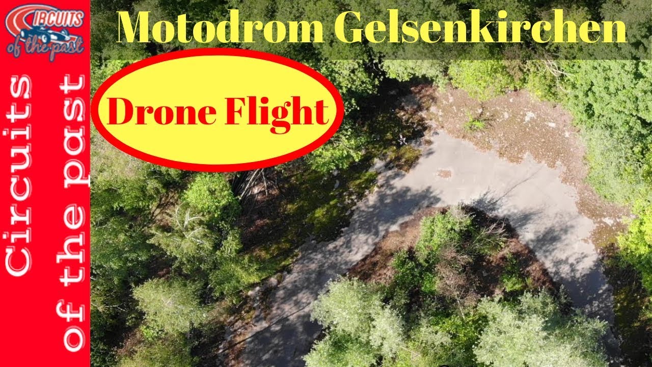 Abandoned Race Track Motodrom Gelsenkirchen (Almaring) by Drone