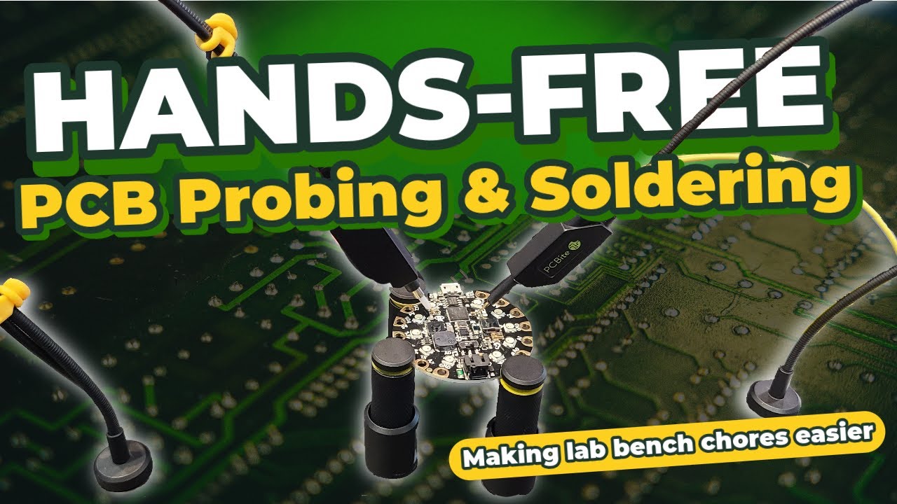 Hands-Free Probing and Soldering