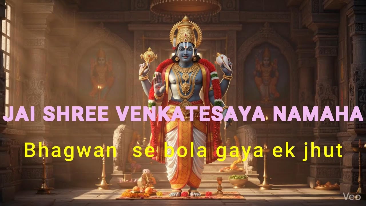 BHAGWAN SE BOLA GAYA EK JHUT
