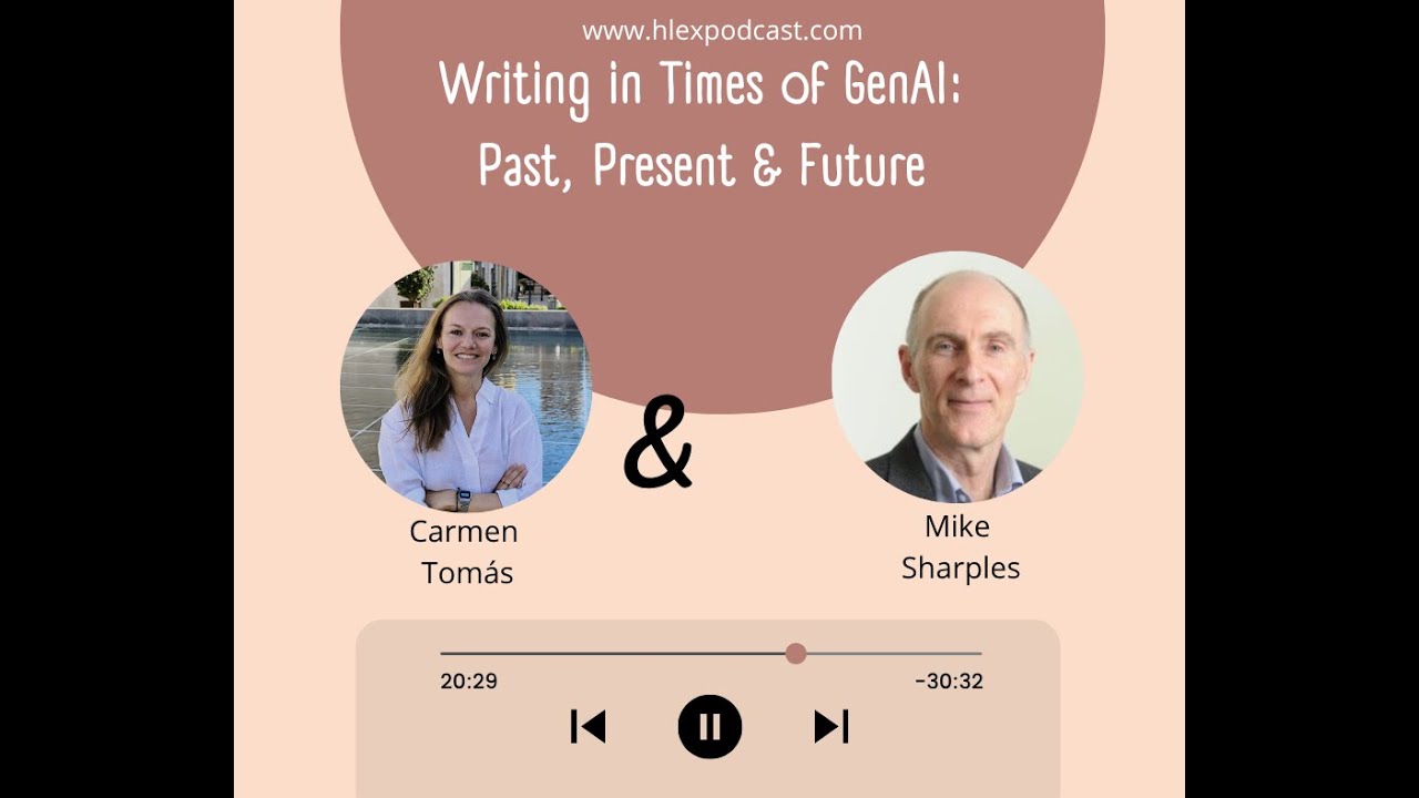 S2 I E7 Writing in Times of GenAI - Past, Present and Future, with Professor Mike Sharples