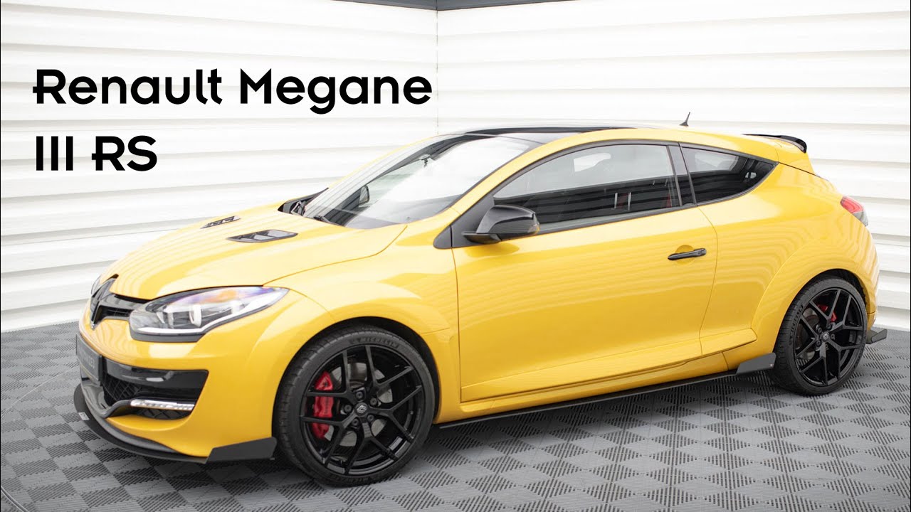Renault Megane III RS (2010 - 2015) | Maxton Design Splitter Set | Presentation #349