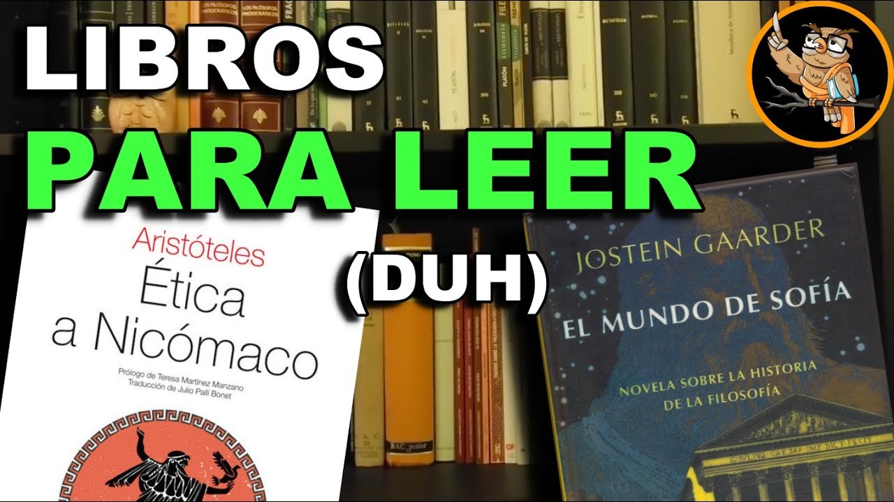7+2 LIBROS DE FILOSOFÍA para EMPEZAR a leer 📚► *Míralo*