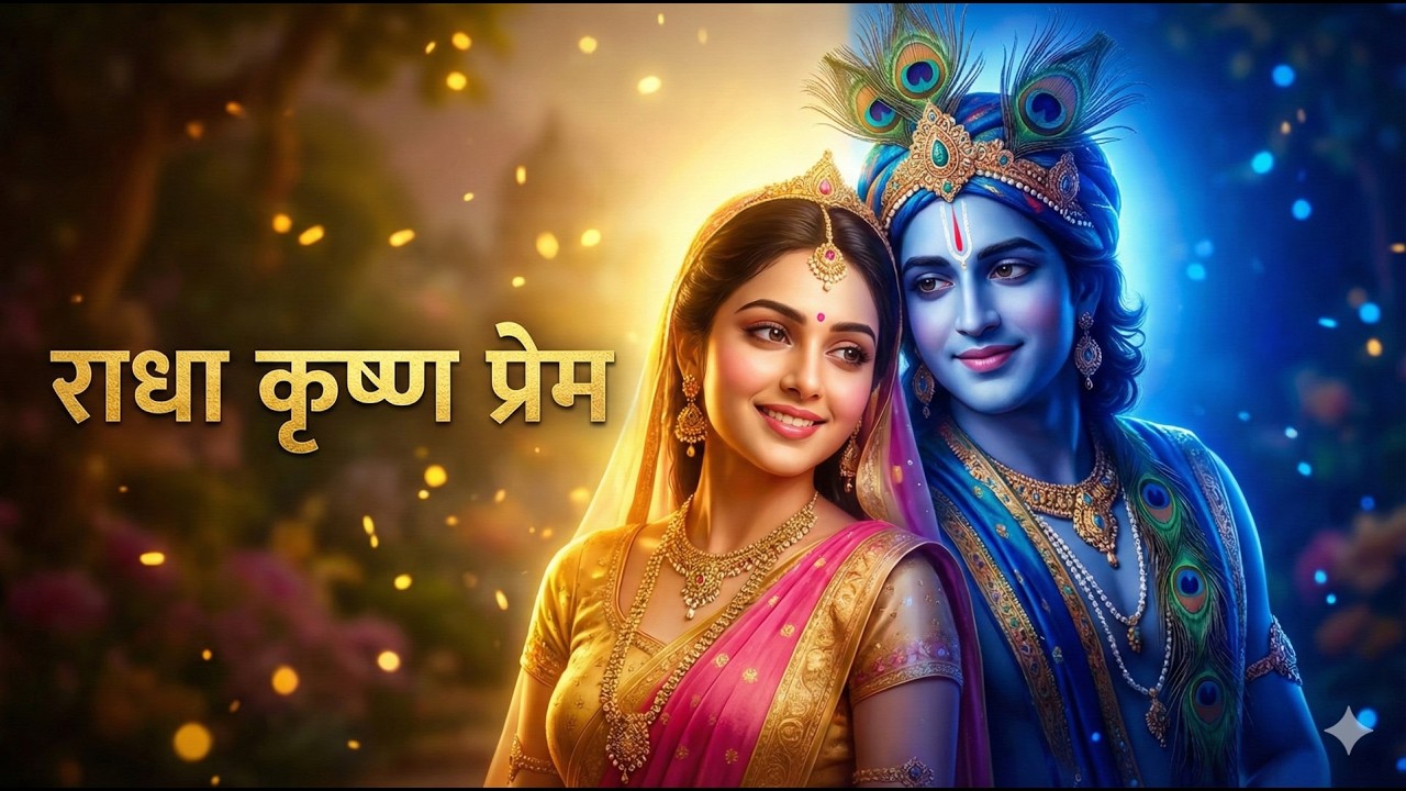 Radha Krishna Prem Bhajan 💗 | राधा नाम की छाया में | Madhur Bhakti | DivyRang