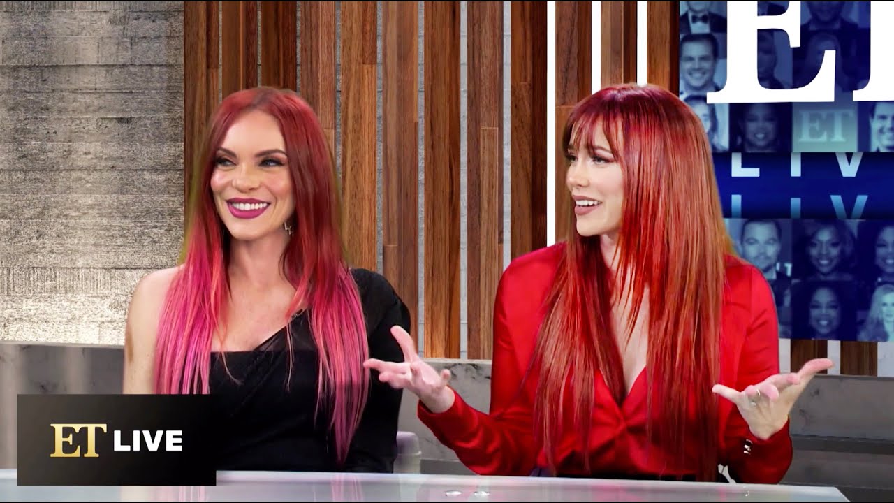 Pussycat Dolls Jessica Sutta and Carmit Bachar @ ET Live *Exclusive interview* 