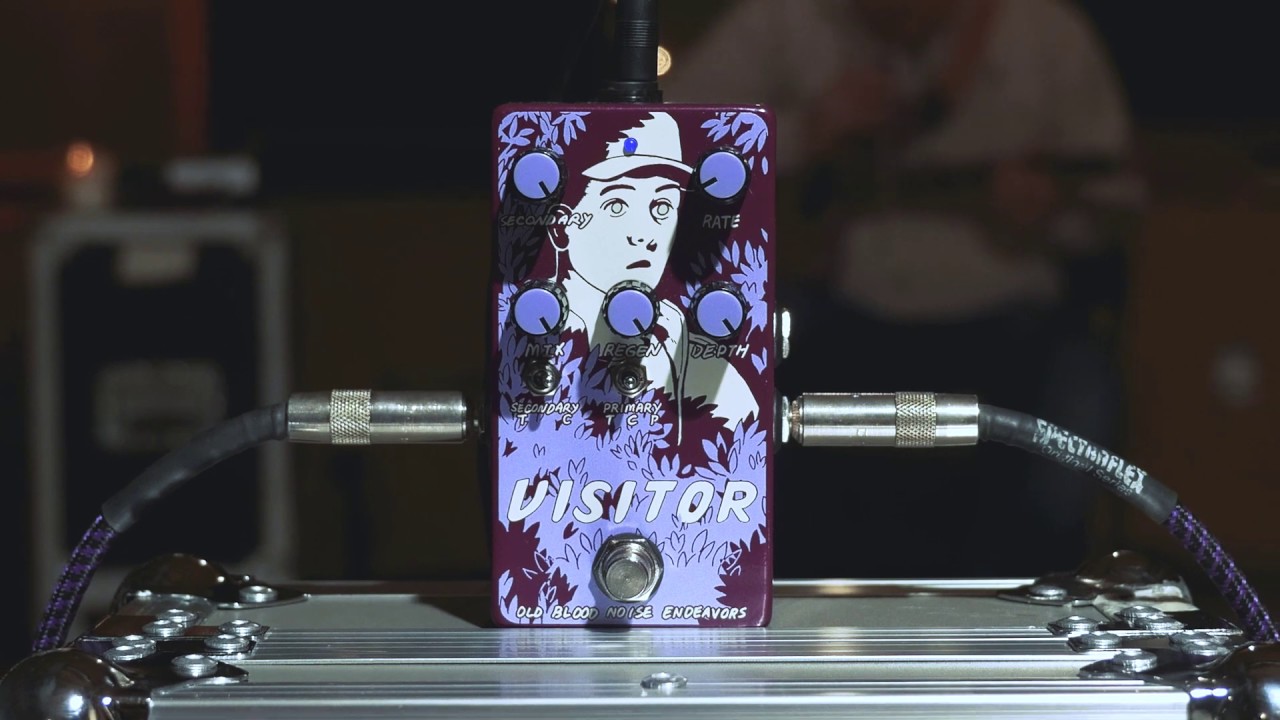 Old Blood Noise Endeavors • Visitor Modulation Pedal Presented by Russo Music