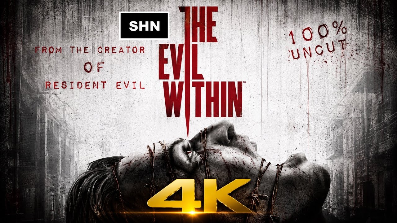 The Evil Within | Full Game + All DLC | 4K/60fps | Walkthrough Gameplay No Commentary