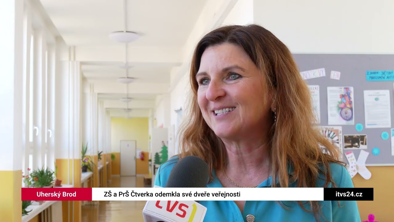 ZŠ a PrŠ Čtverka odemkla své dveře veřejnosti (TVS)