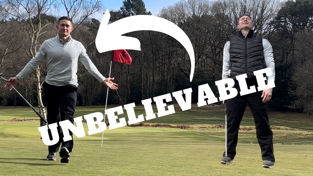 10 holes at Royal Ashdown in the wind