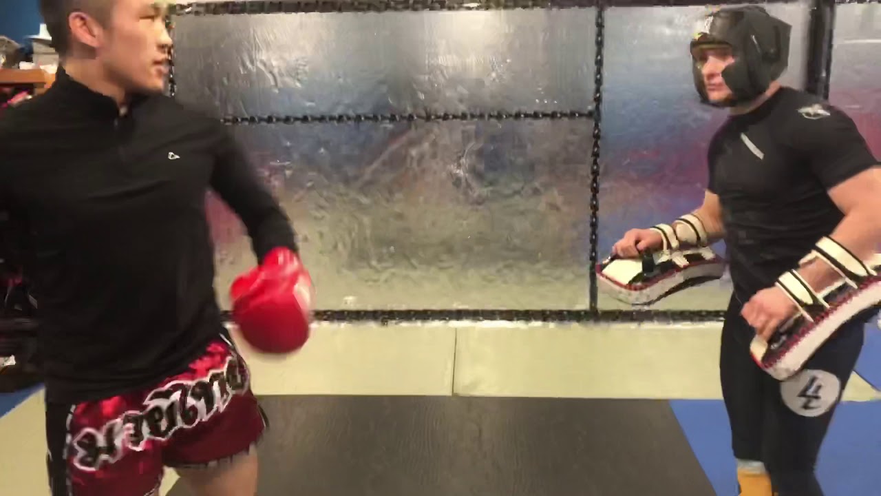 Muay Thai cartwheel kick