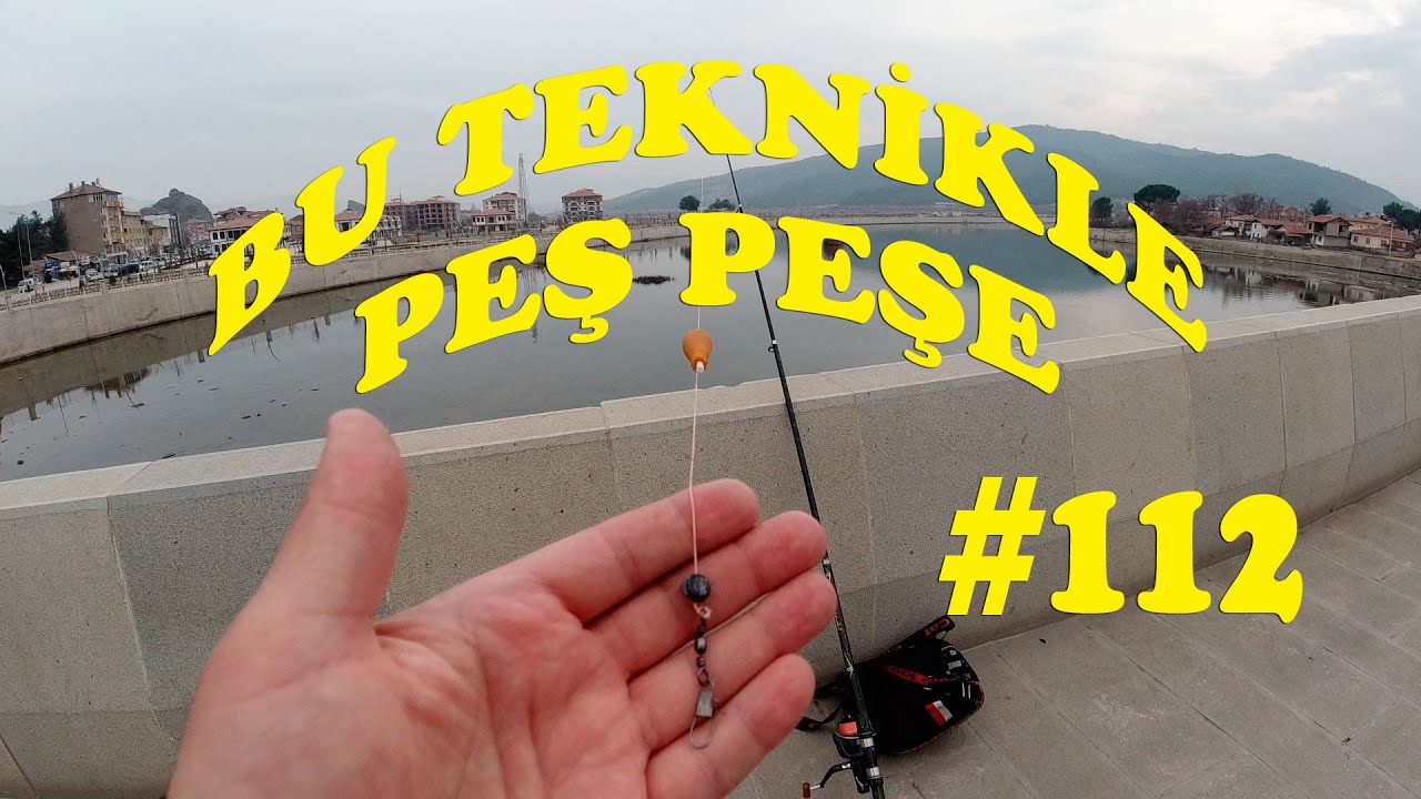 Bu Teknikle Peş Peşe BALIK TUTMA.Şamandıralı BALIK AVI.Siraz.Catch Fish.Float Fishing.river.rod #112