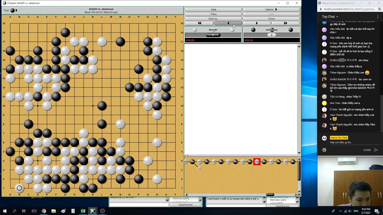 Livestream Giải Đồng Đội Giao Hữu - Hội Quán Cờ Vây HN Vs CLB Cờ Vây Ánh Sáng Lần 2