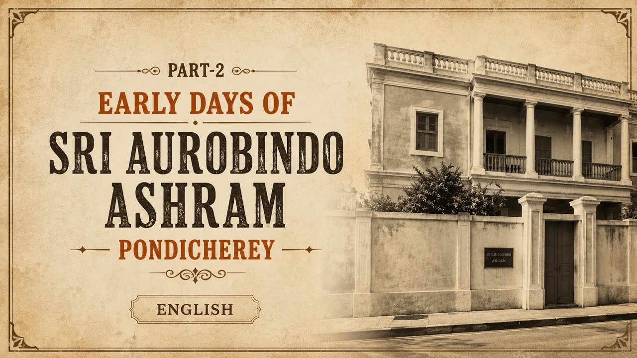 Part 2 ~ Early days of Sri Aurobindo Ashram Pondicherry | Sri Aurobindo Ashram | The Mother