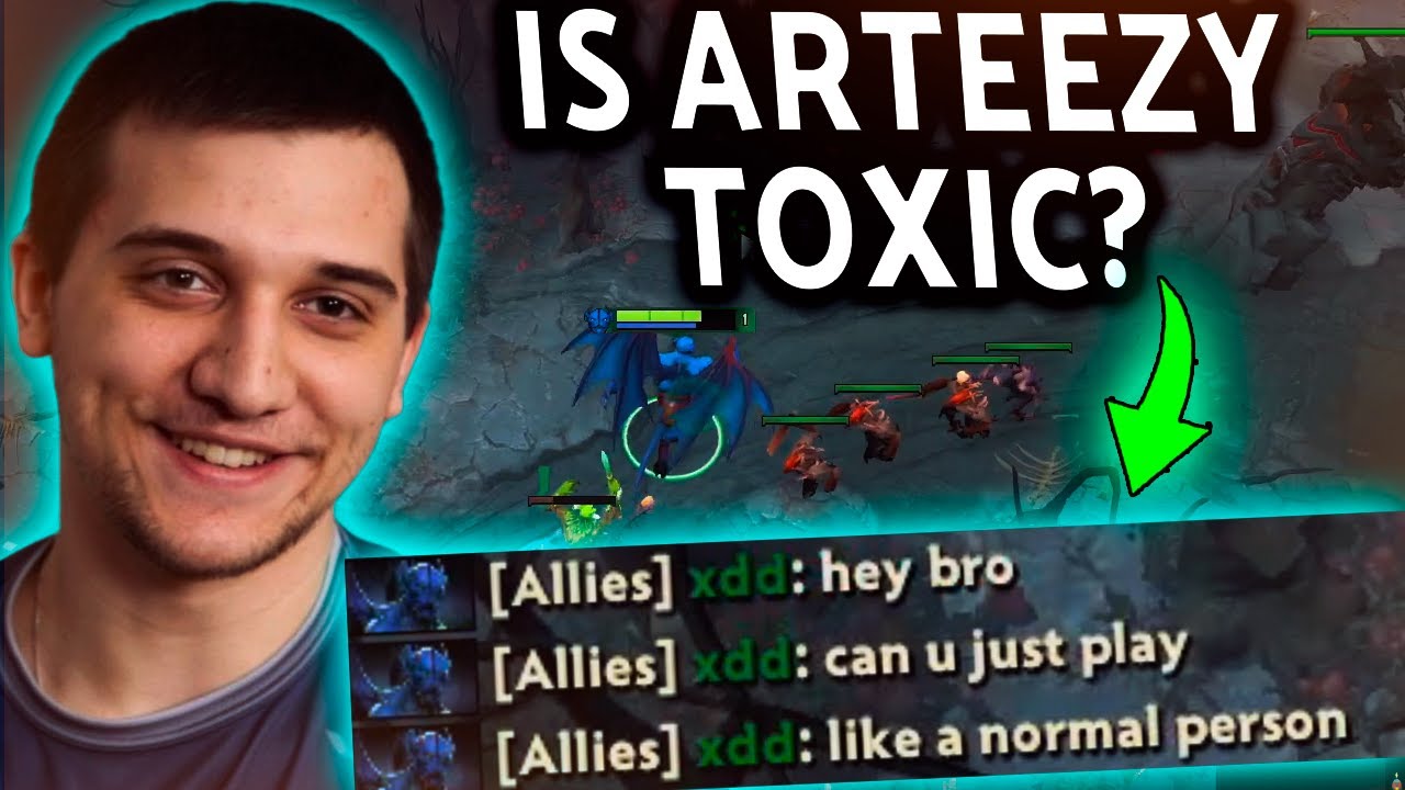 Arteezy: Everybody Thinks Arteezy Is Toxic...