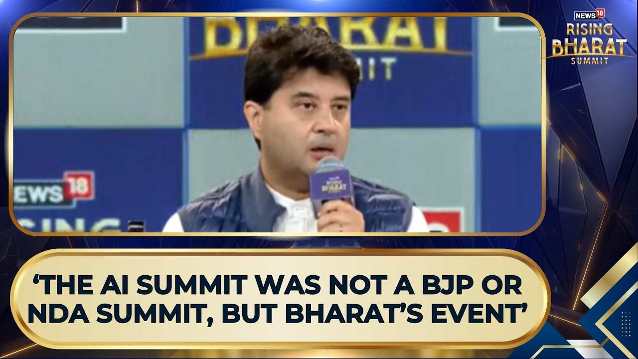 Jyotiraditya Scindia on India’s 2G–5G Leap, SIM-Binding Rules & 6G Vision At Rising Bharat | News18