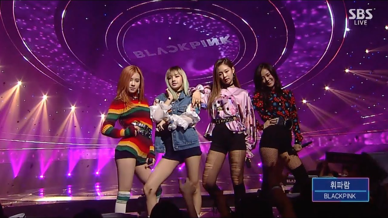 BLACKPINK​ - '휘파람(WHISTLE)' 0904 SBS Inkigayo