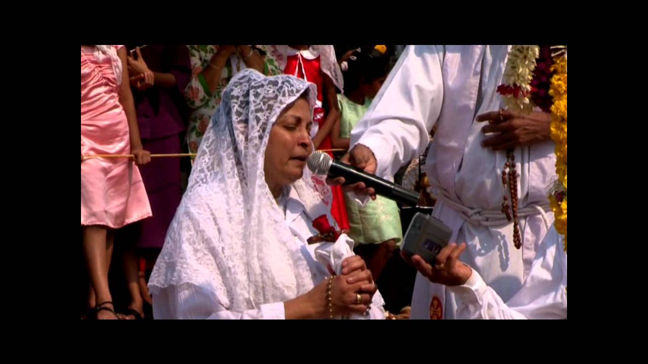 Mediatrix of all Graces: Our Lady speaks: Batim, Goa India 15Apr2012. wmv