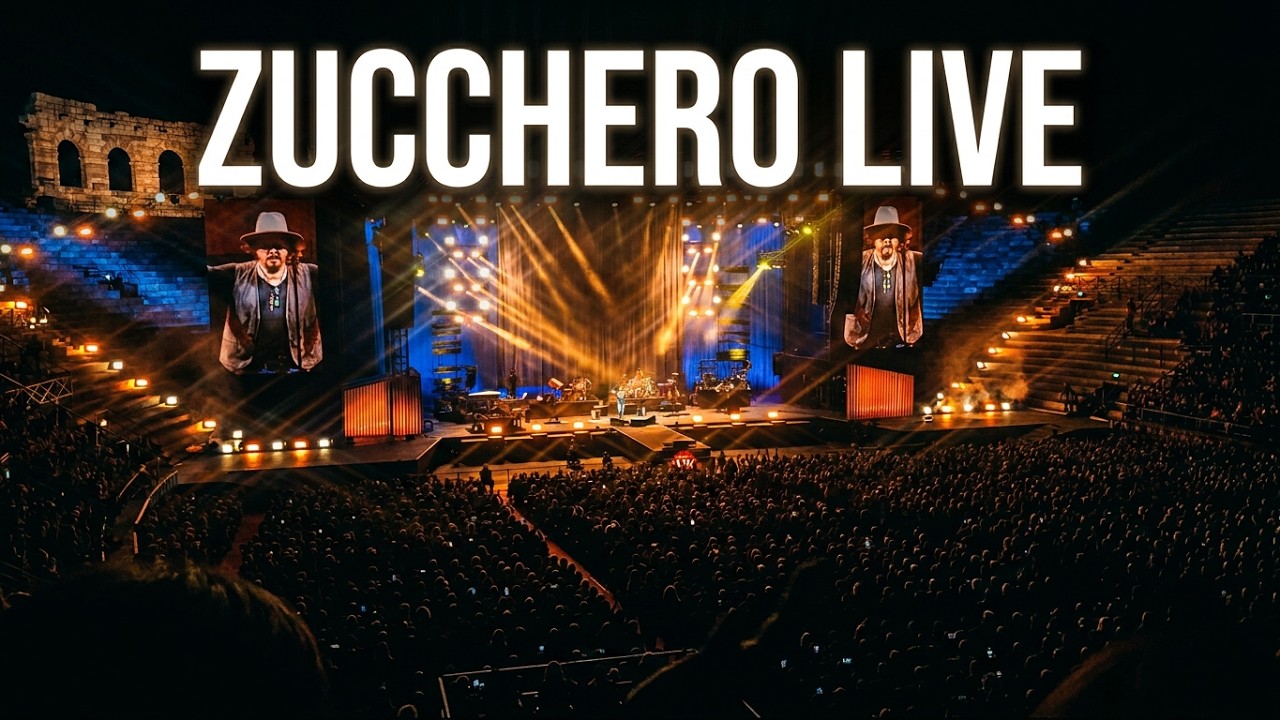 Zucchero Live Verona Arena 22 September 2025