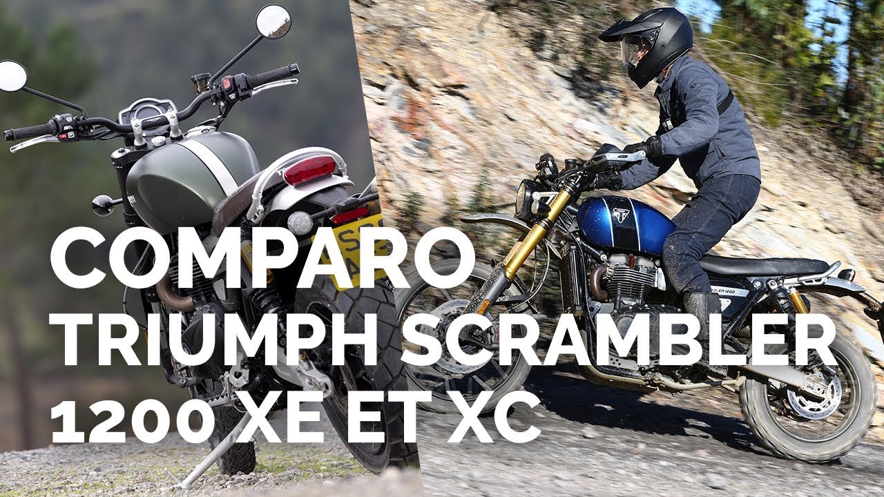 Comparo Triumph Scrambler 1200 XC & XE