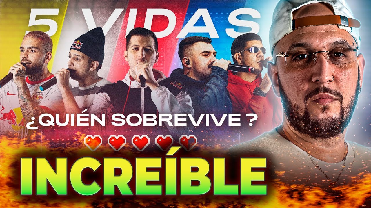❤️ HASTA LA ÚLTIMA VIDA 🤯 | PIEZAS REACCIONA A RED BULL 5 VIDAS : 1 CAMPEÓN