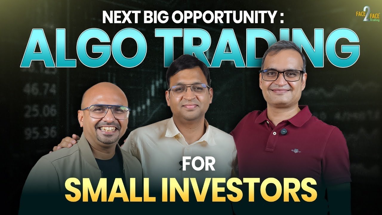 Retail Traders के लिये Best Algo Strategy क्या है? #Face2Face with Vishal Mehta & Nitesh Khandelwal