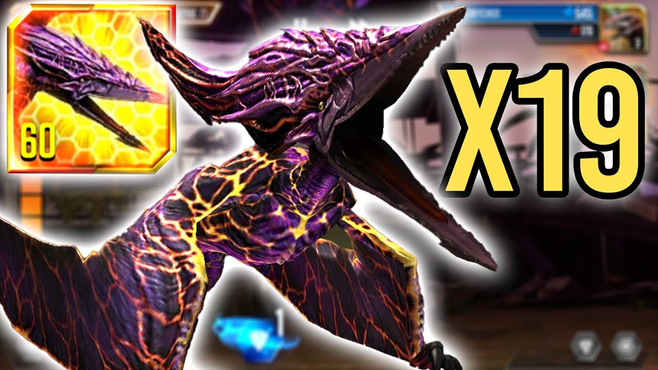 BOSS VALKYRIE 77 MAX LEVEL 60 DEFEAT ALL X19 OPPONENTS | Jurassic World: The Game