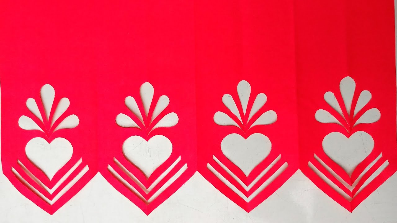 Simple & Beautiful Paper Cutting Design for Deepawali 2025 | Easy DIY Craft