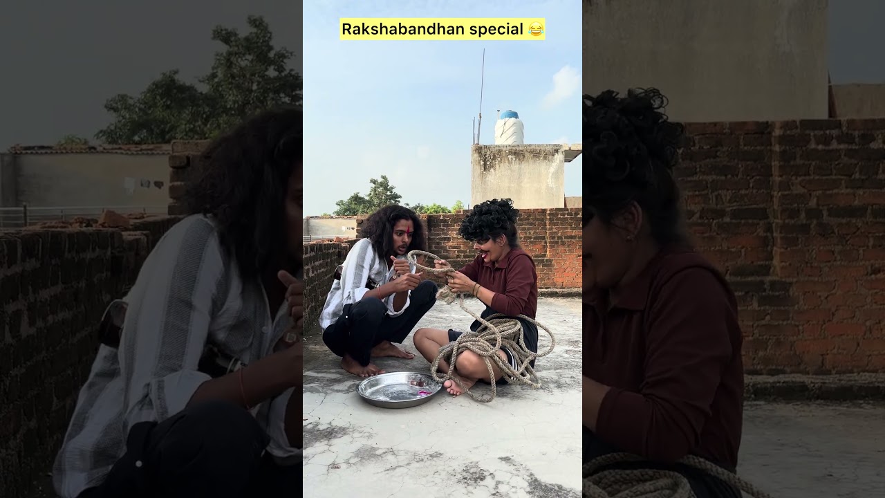 Rakshabandhan comedy 😂 #happyrakshabandhan #rakhicomedy #rakshabandhan #comedyshorts