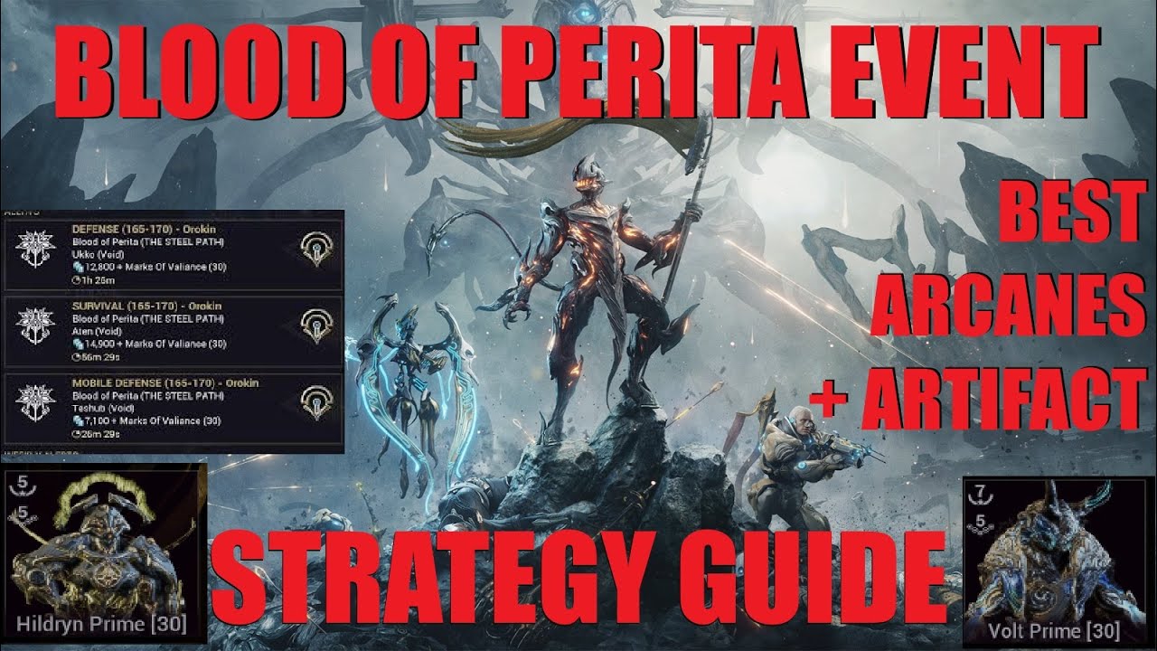 What are the BEST Warframes for Blood Of Perita Event? (WIth Builds)