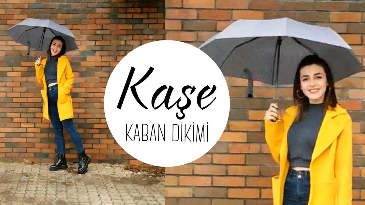 KAŞE KABAN DİKİMİ | KALIPSIZ | DIY COAT NO PATTERN |
