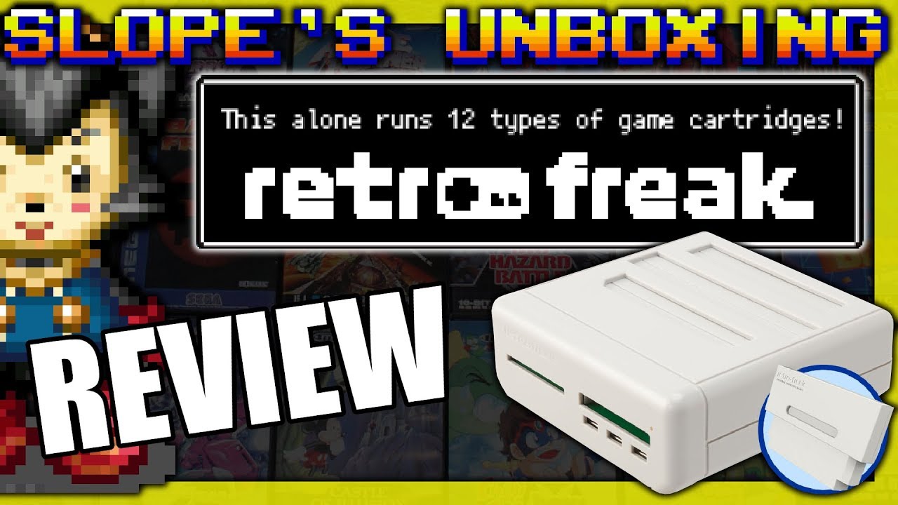 Retrofreak 12 in 1 console unboxing and review - SGR