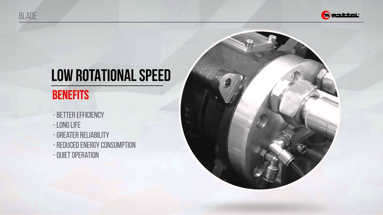 Mattei Air Compressors: The BLADE Series