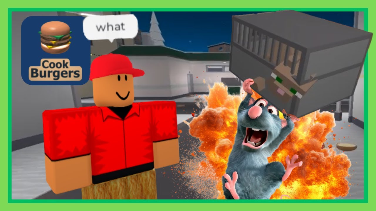 Extermination goes WRONG at a ROBLOX Burger Joint | ROBLOX Cook Burgers