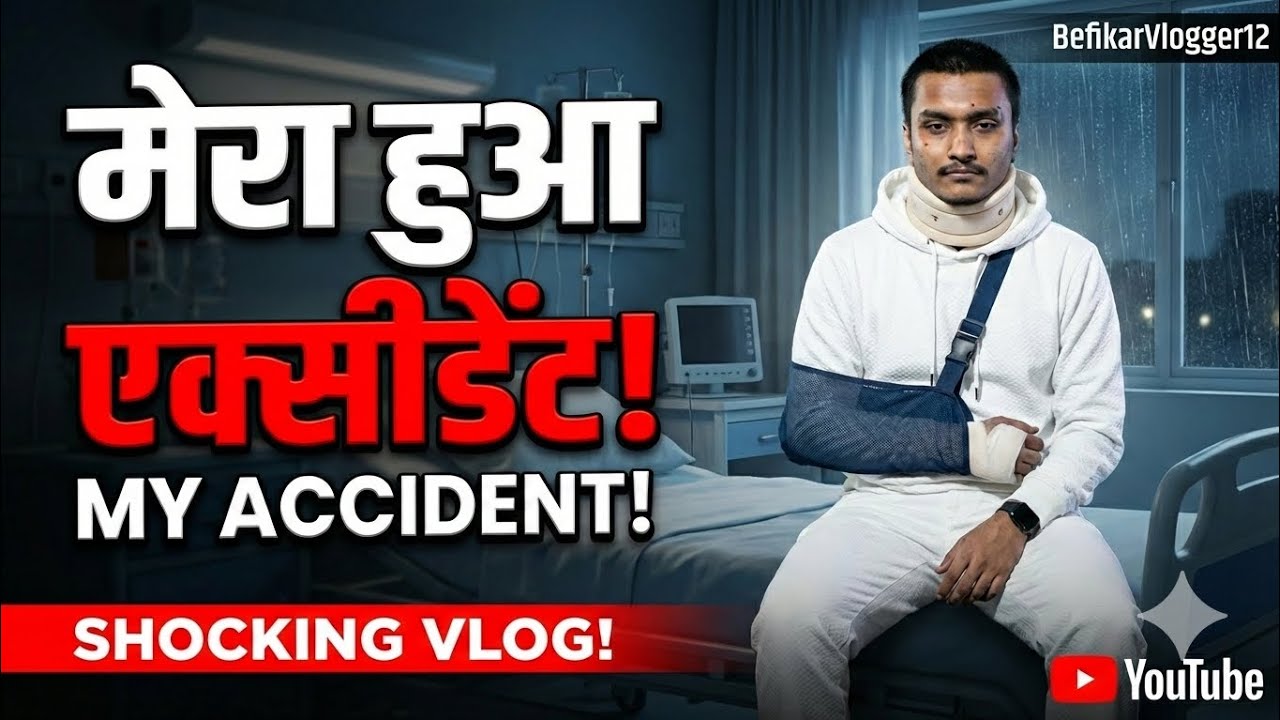 Mera Hua Bura Accident! 😱 Bal Bal Bache.. 🙏 | Vlog 103/365 | BefikarVlogger12 
