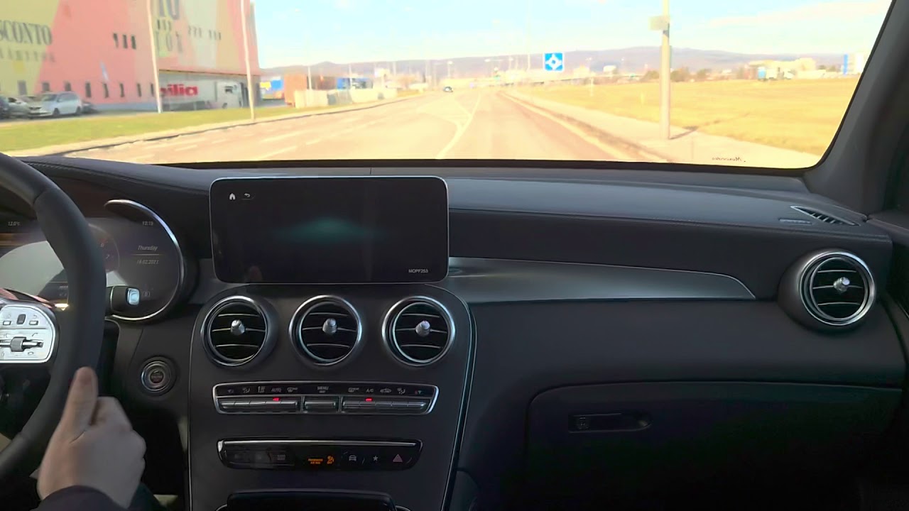 Mercedes GLC 63s AMG BRUTAL Acceleration 0-100 V8 sound