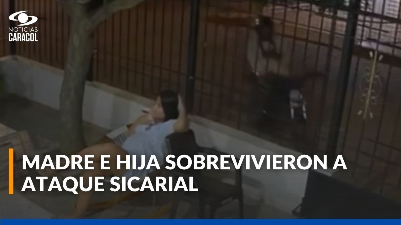 Embarazada atacada por sicario ya fue dada de alta: videos captaron atentado