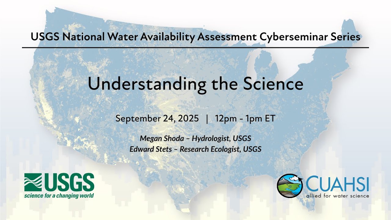 National Water Availability Assessment: Understanding the Science