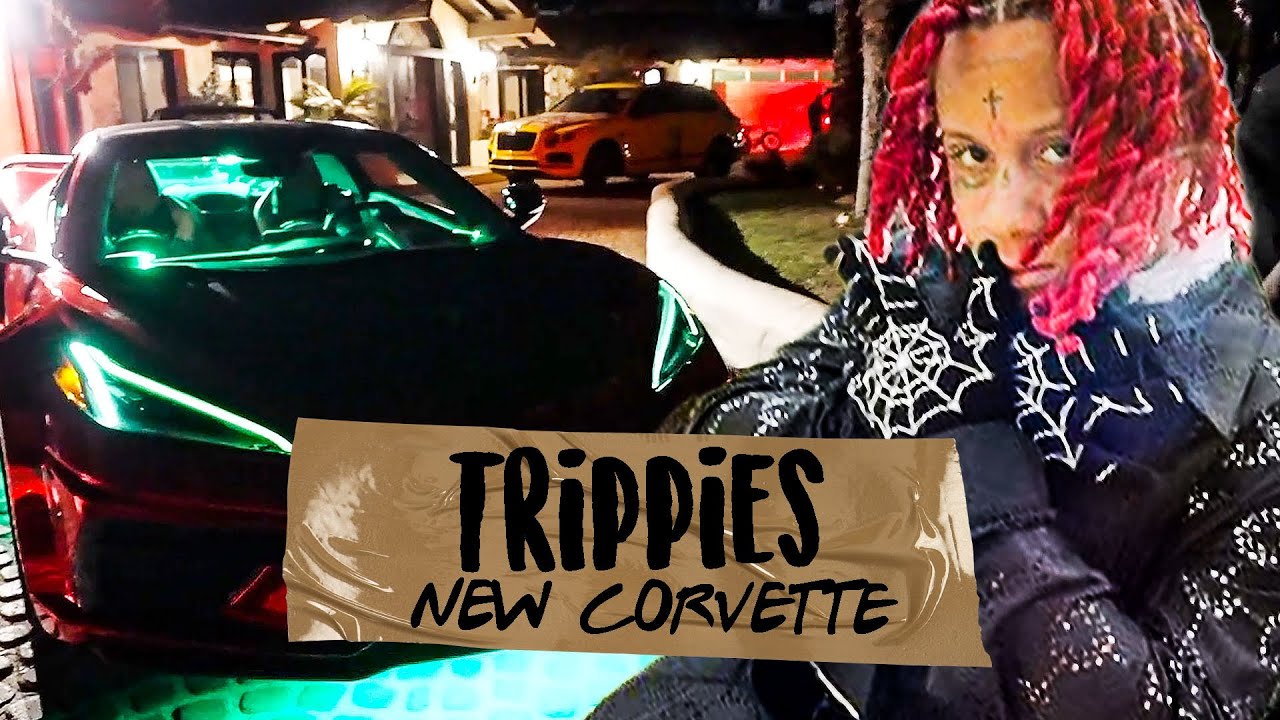 Новый Corvette от Trippie и торжественное открытие магазина The Inflamed (часть 1)