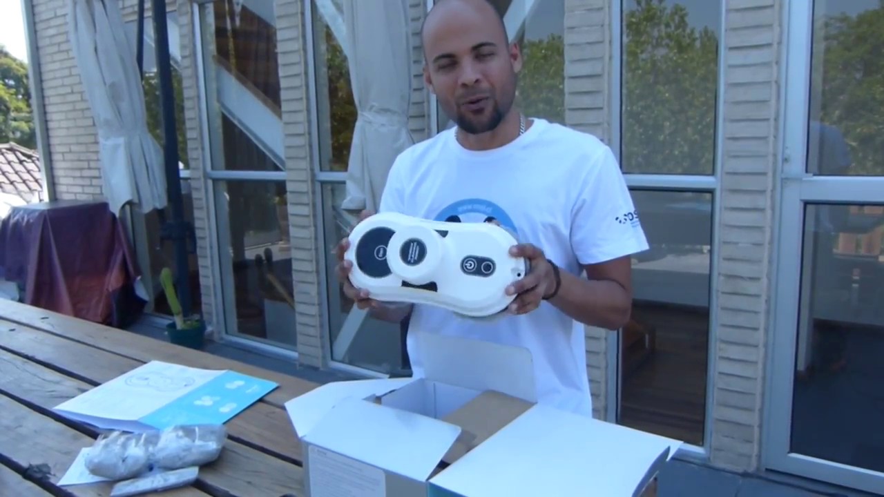 Robot Limpia Ventanas con Control Remoto