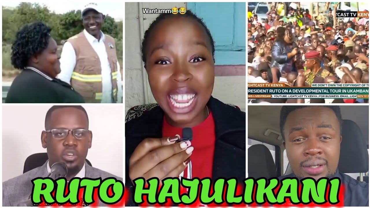 GENZ HILARIOUS REACTION ON KAMBA WOMAN DENYING SHE DOESN'T KNOW RUTO