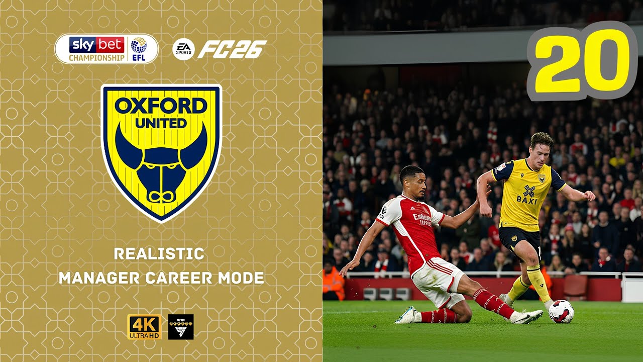 FC26 MANAGER CAREER MODE #20 | LAWAN ARSENAL DI FINAL