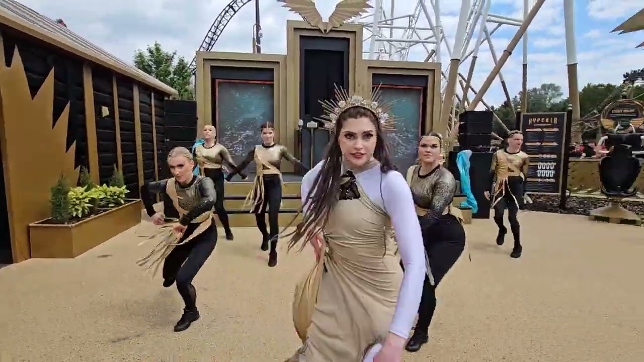 Hyperia at Thorpe Park Show - reopening day 12/06/24