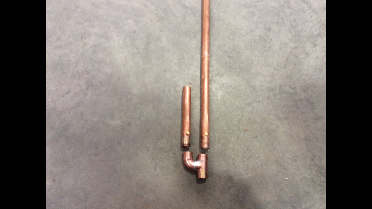 J Антенна 433 МГц из медной трубы . J-Pole Antenna