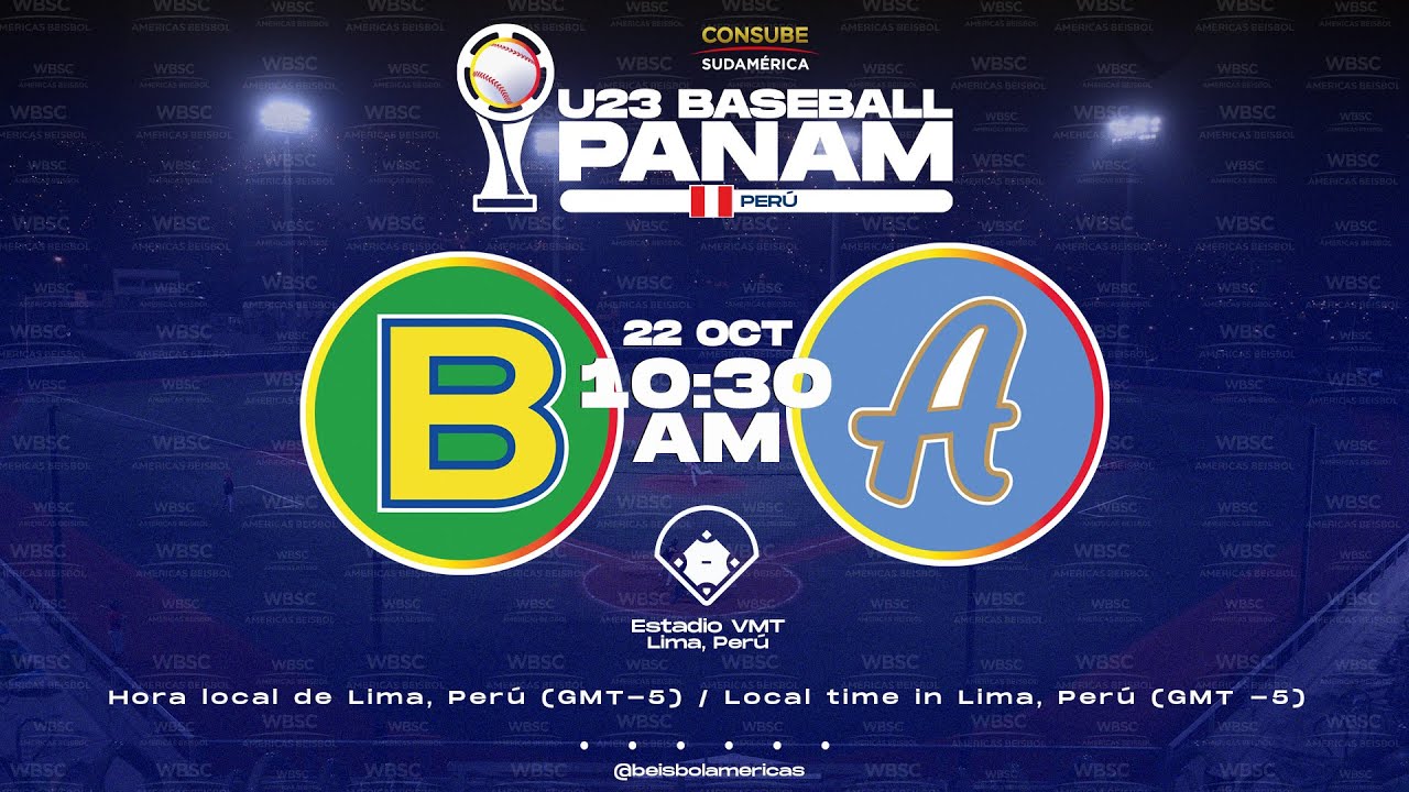 PANAMERICANO U23 | Brasil Vs Argentina | Lima, Perú - 2025