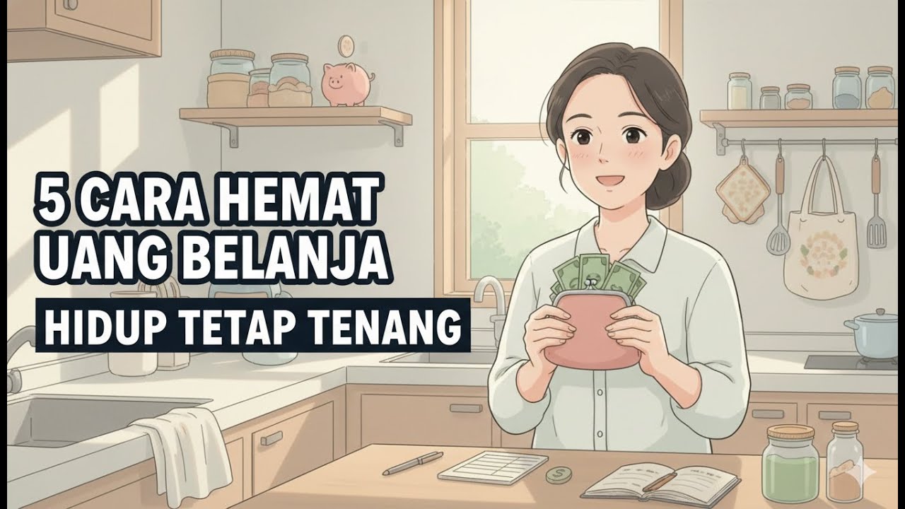 Ibu Rumah Tangga Wajib Tahu 5 Cara Hemat Ini, Uang Belanja Kecil Tapi Hidup Tetap Tenang.